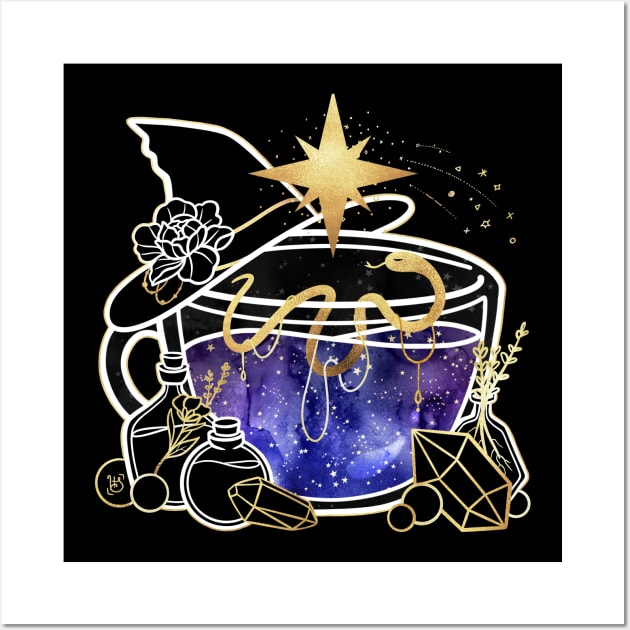 Bewitching Potion Teacup Wall Art by heysoleilart